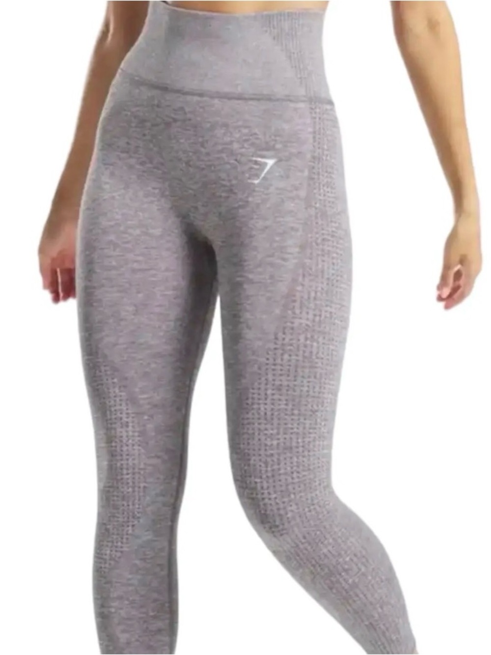 Gymshark Grey High-Waist Seamless Leggings